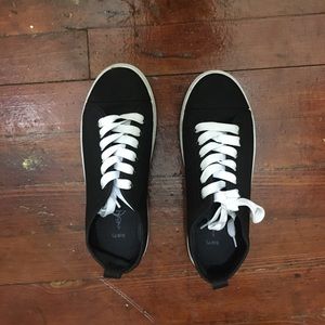Black and White Sneakers